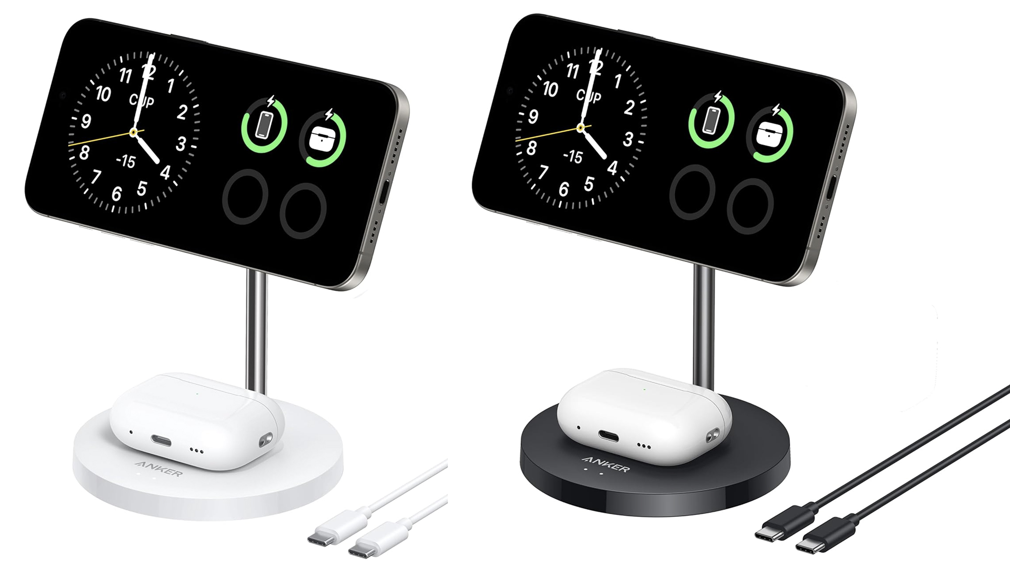 Anker MagGo 2-in-1 Qi2 Wireless Charger Stand &ndash; Budget 2-in-1 magnetic charging stand