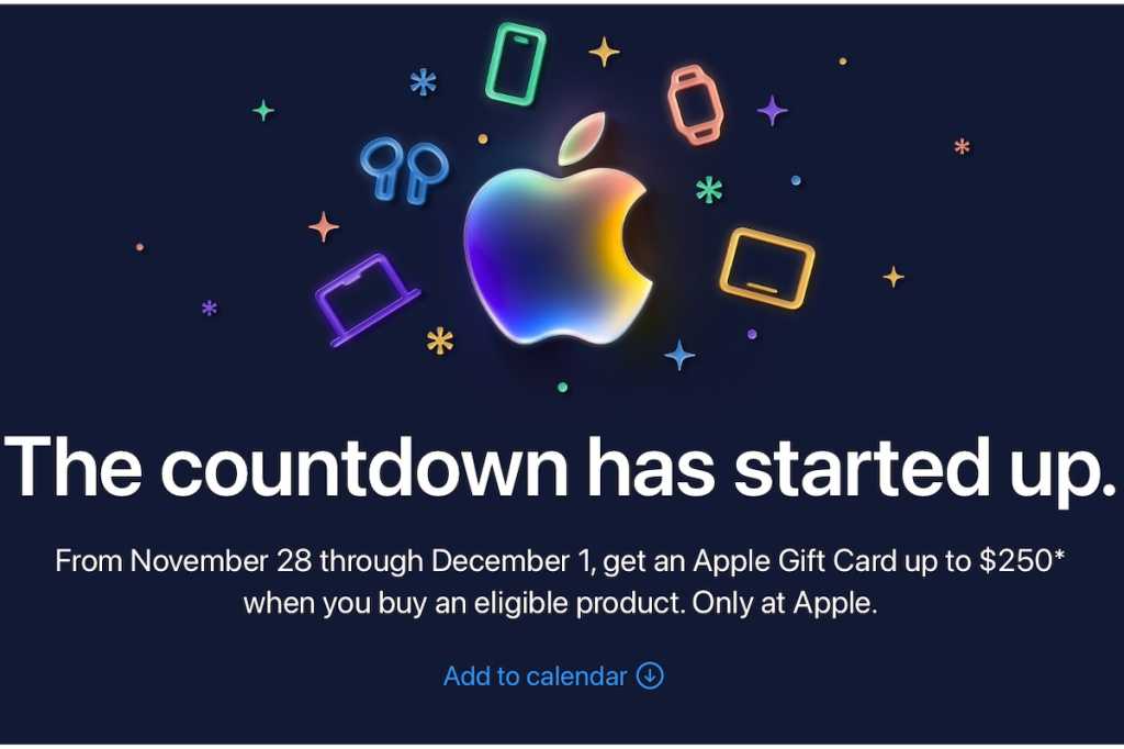 Apple Black Friday Sale