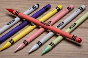 This custom Apple Pencil Pro looks like a crayon and costs $215