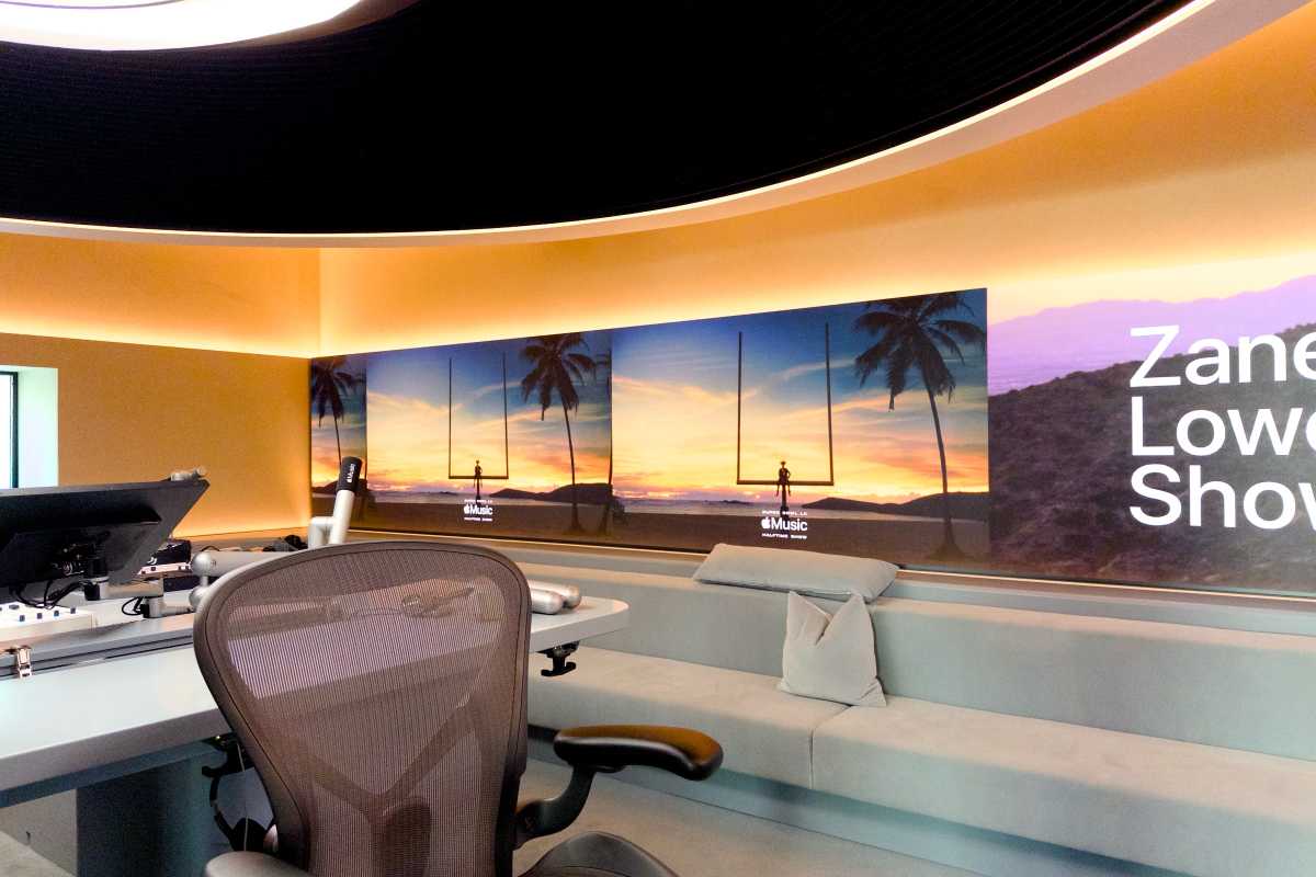 Apple Music Radio studio