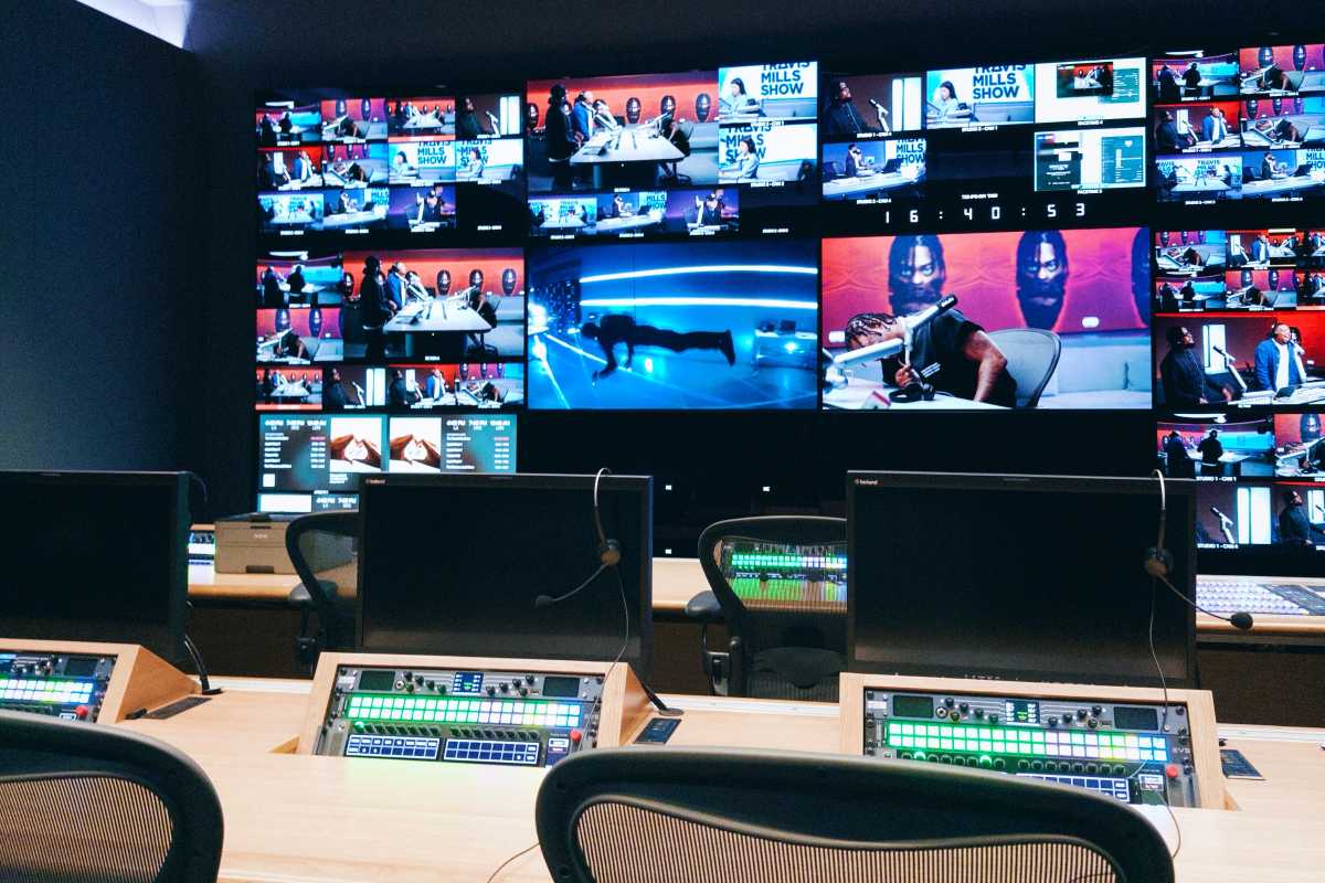 Apple Studios switcher room