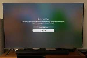 Apple TV 4K bug makes half of storage unusable
