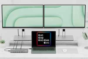 How to connect two or more external displays to an M1, M2, M3, M4 or M5 MacBook