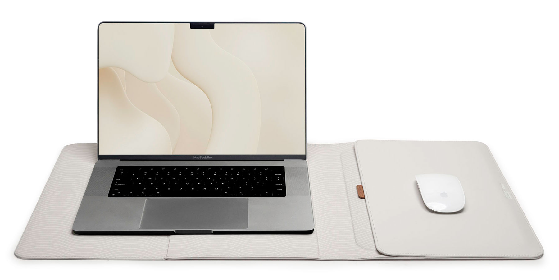 Orbitkey Hybrid Laptop Sleeve &ndash; Sleeve folds out to comfortable desk mat