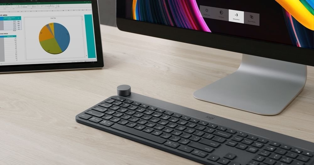 Logitech Craft - Best Mac keyboard for creatives