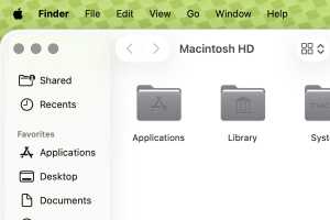 How to reduce the Liquid Glass transparency effect in macOS Tahoe