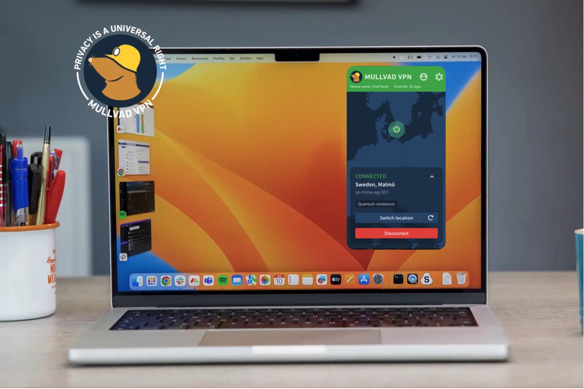Mullvad VPN - Great privacy credentials
