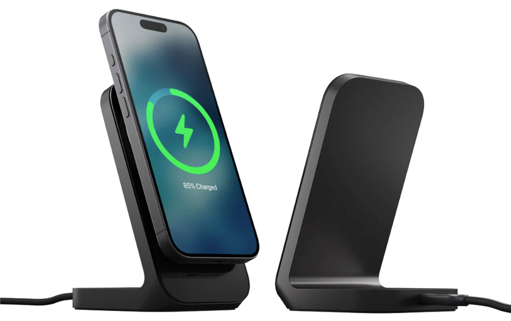 Nomad Stand / Stand One &ndash; Sturdy but stylish 15W Qi2 and MagSafe charging stands