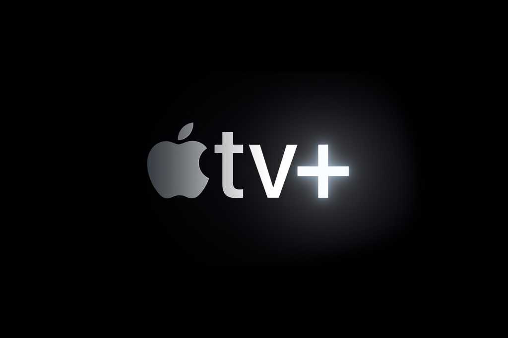 Apple tv + logo