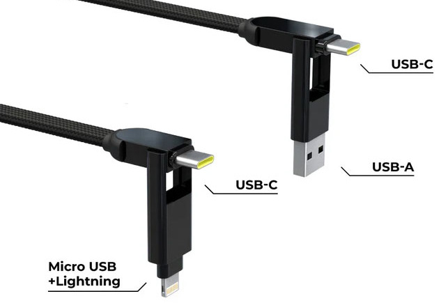 Rolling Square InCharge XL connectors