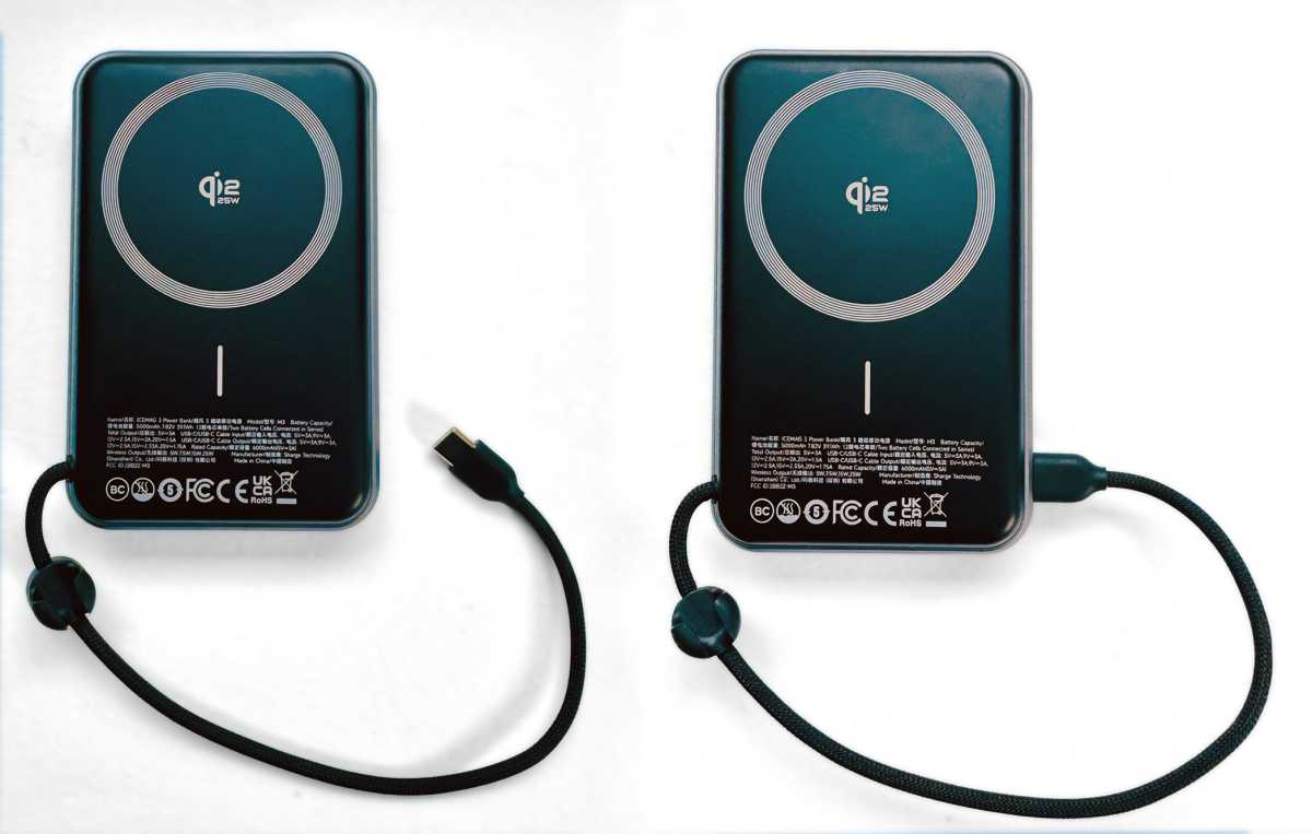 Sharge IceMag 3 Power Bank Cables retouch