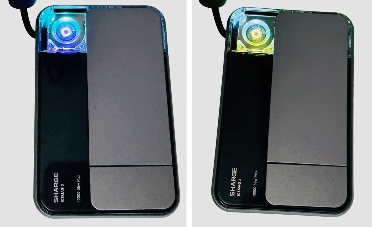 Sharge IceMag 3 Power Bank lights 2