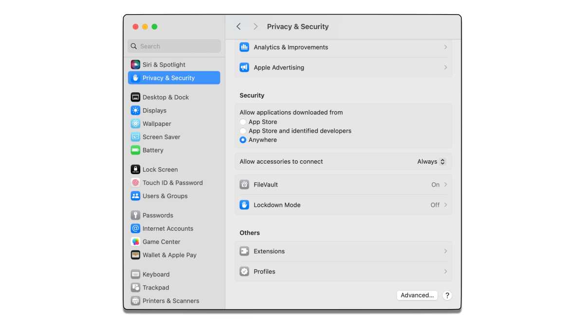 Sonoma open apps anywhere