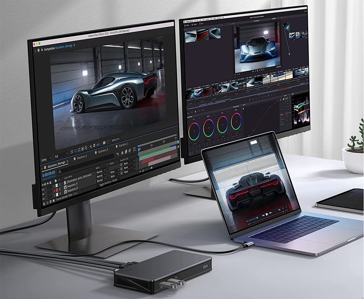 Ugreen Revodok Pro 209 9-in-1 4K HDMI Docking Station &ndash; two 4K displays at 60Hz