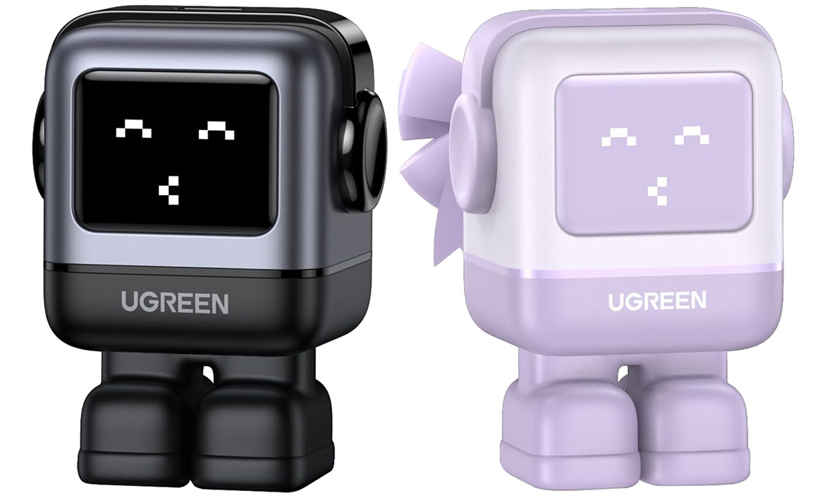 Ugreen Nexode RG 30W USB-C GaN Charger &ndash; cute robot-shaped charger